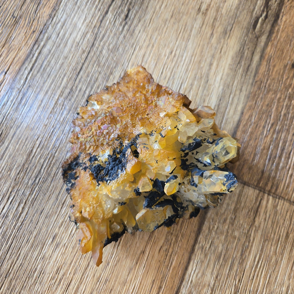 Natural Solaris Arkansas Quartz Crystal Cluster
